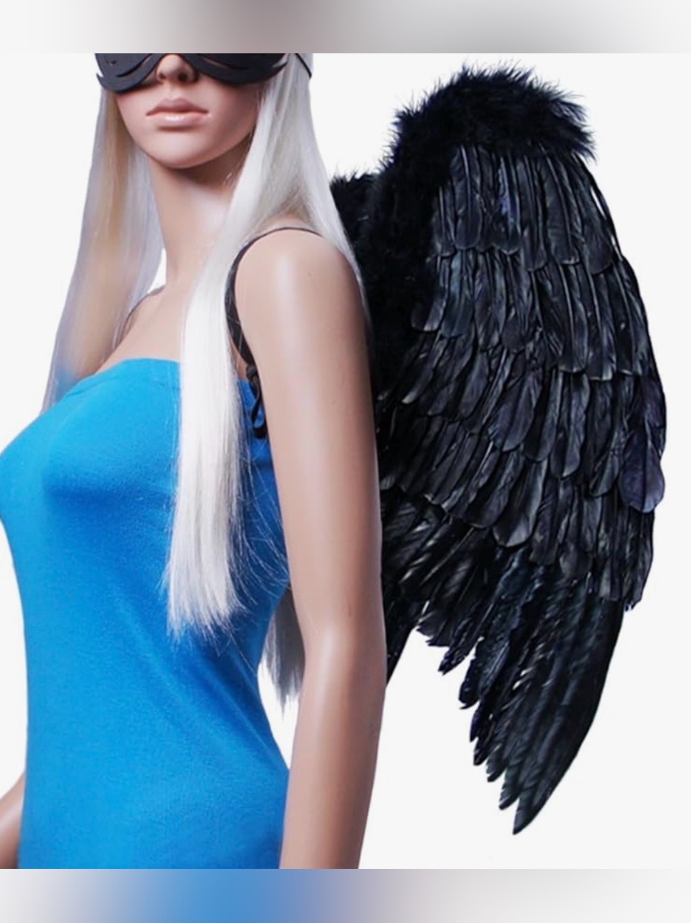 Fallen Angel Wings Costume Accessory - Picture 2 of 3